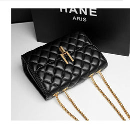 KissICON Rhombic Chain Small Fragrant Wind Messenger Shoulder