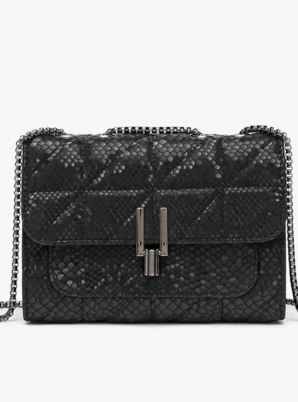 KissICON Rhombic Chain Small Fragrant Wind Messenger Shoulder