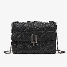 KissICON Rhombic Chain Small Fragrant Wind Messenger Shoulder