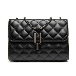 KissICON Rhombic Chain Small Fragrant Wind Messenger Shoulder