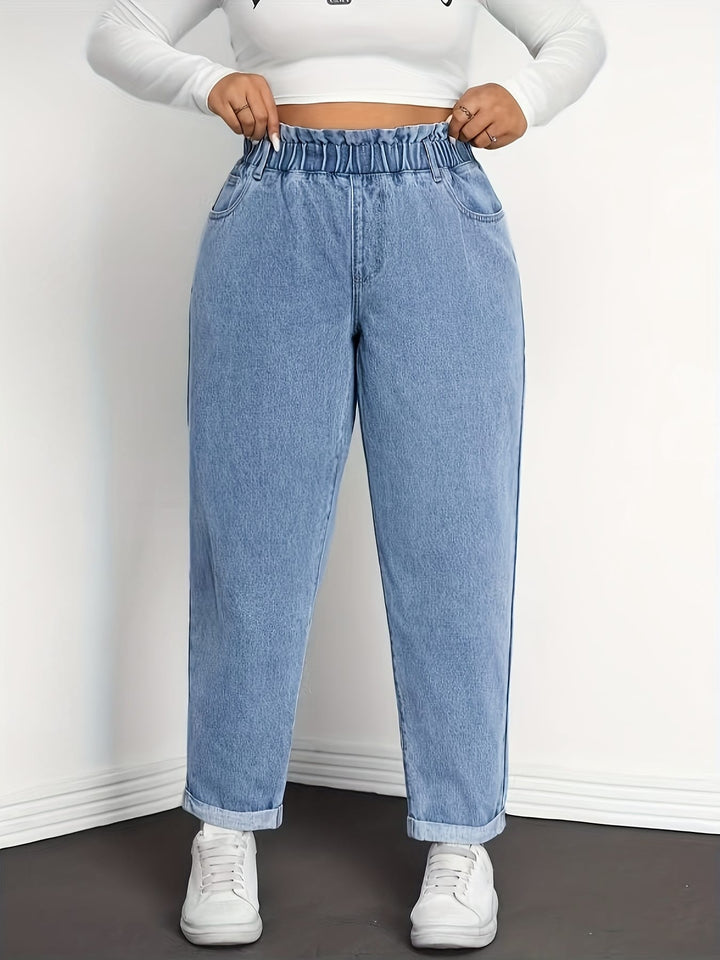 Ripped Plus Size Jeans AllSeason Casual Fashion