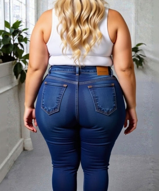 KissICON Ripped & Ready High-Waisted Skinny Jeans