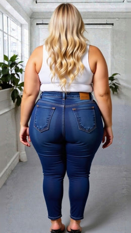 KissICON Ripped & Ready High-Waisted Skinny Jeans