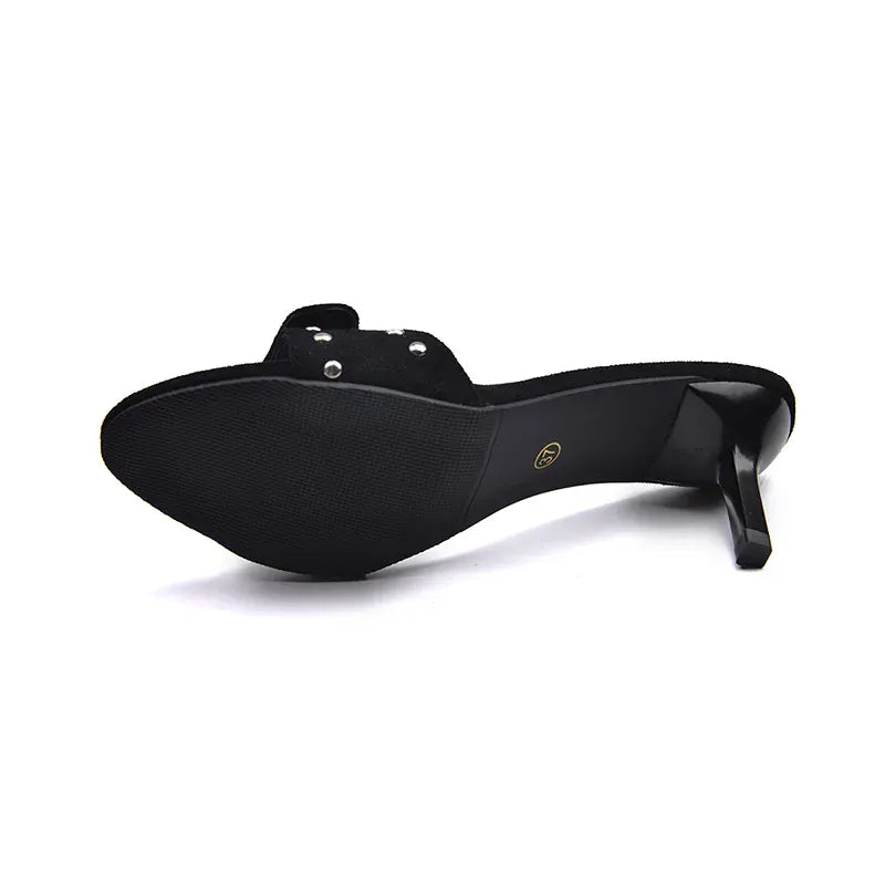 KissICON Rivet Decor High Heels Sandals for Women Plus