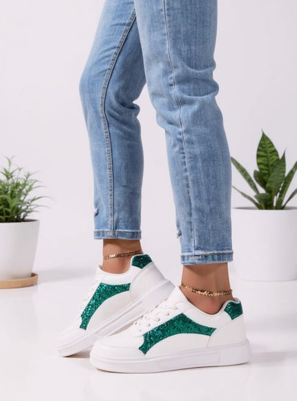 Emerald Spark Sneakers