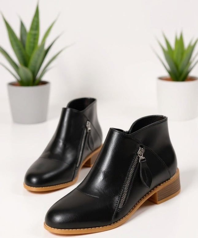 Edgy Chic Ankle Boots