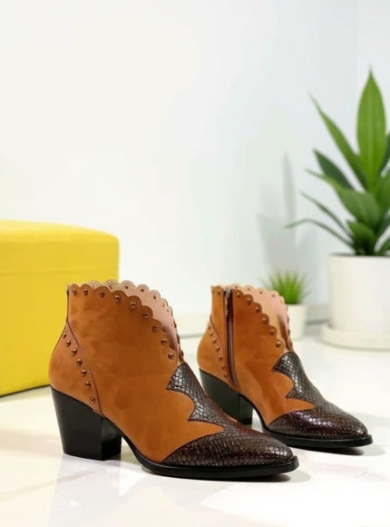 Wild West Allure Ankle Boots
