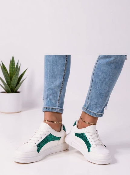 Emerald Spark Sneakers