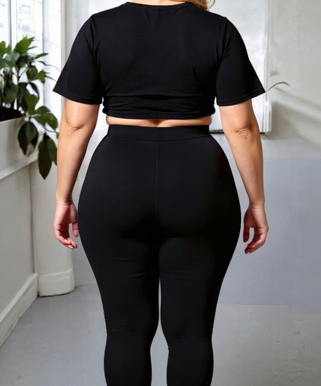 Plain Black Leggings – Everyday Comfort & Style
