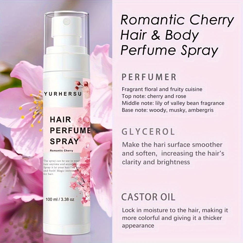 KissICON Romantic Cherry Cherry Mist Lasting Refreshment Hair Body