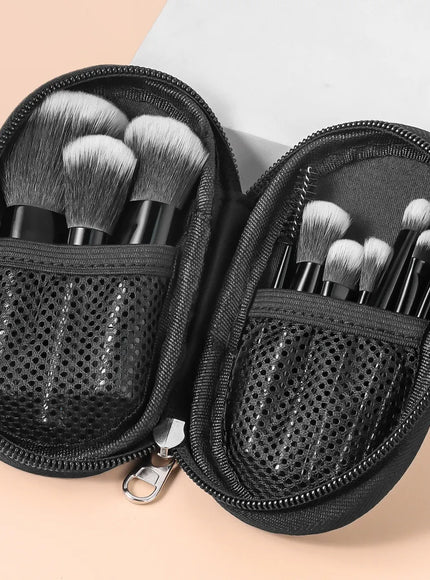 KissICON RonshadowBrush 10pcs Mini Makeup Brush Set - With