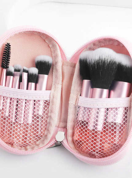 KissICON RonshadowBrush 10pcs Mini Makeup Brush Set - With