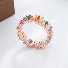 Rose gold   CZ