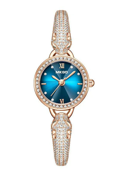 KissICON Rose gold KissIcon UTHAI L30 Womens Quartz Watch Leopard -