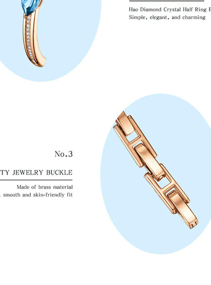 KissICON Rose gold KissIcon Uthai L37 Quartz Watch Diamonds Waterproof -