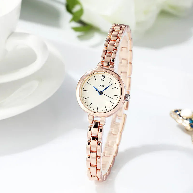 KissICON Rose Gold KissIcon UTHAI W103 Women Fashion Quartz Minimalist Gift
