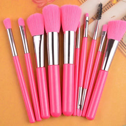 KissICON rose KissIcon Makeup Brushes Set - Smooth Blush And