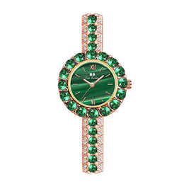 KissICON Rose [KissIcon] UTHAI Women's Watch Malachite - Waterproof