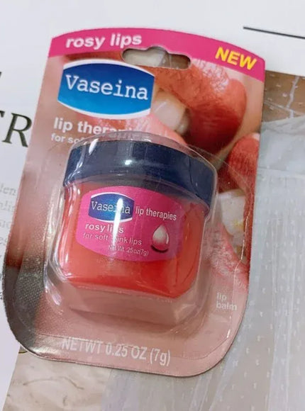 KissICON rose lips Kiss Icon Vaseline Lip Balm Moisturizes Lips Long