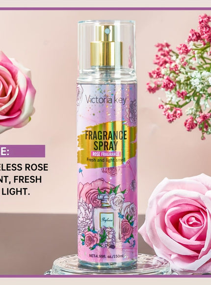 KissICON Rose Longlasting Floral Fruity Elegant 5scent Body