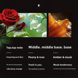 KissICON Rose perfume suit / 30ML*4 4piece Floral Perfume – Gift Longlasting Romance
