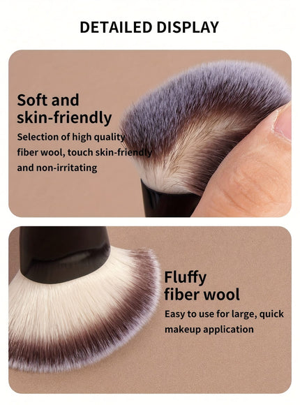 KissICON Rose Princess 4pc Pro Dualended Makeup Brush Set