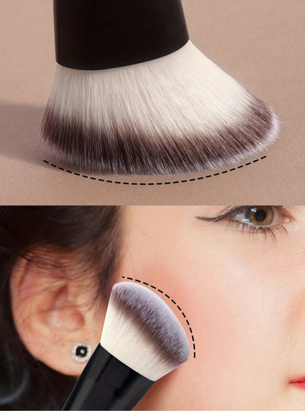 KissICON Rose Princess 4pc Pro Dualended Makeup Brush Set