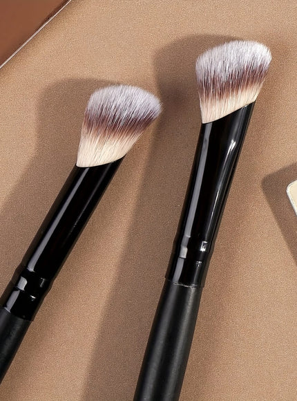 KissICON Rose Princess 4pc Pro Dualended Makeup Brush Set