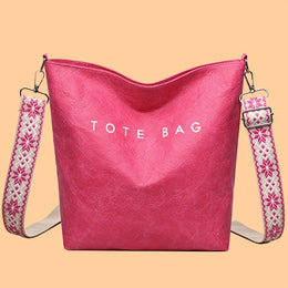 jkthpu-45 Rose Red Boho Chic Convertible Tote Stylish Travel Work Daily Carryall