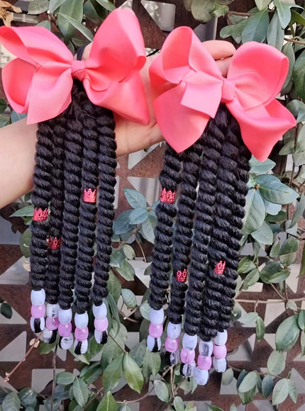 KissICON Rose Red KissIcon Delicate Braided Ponytail Extensions Dreadlocks