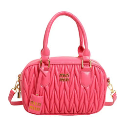 KissICON Rose Red Small Square Multi-way Shoulder Crossbody – Daily Use Hand