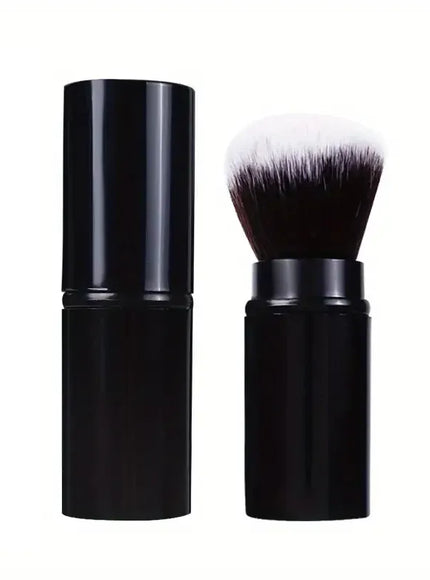 KissICON Round head brush KissIcon Kabuki Retractable Brush for Powder - Travel