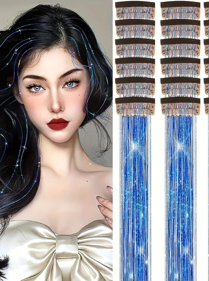 KissICON Royal Blue / 20inch KissIcon 18Pcs Hair Clips 20Inch - Heat Resistant