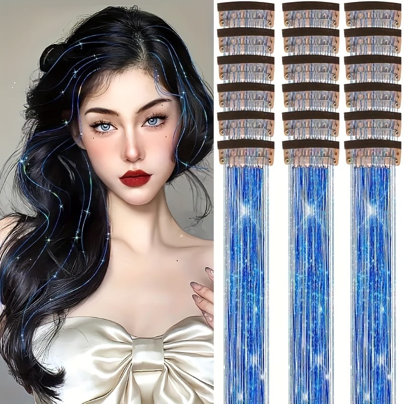 KissICON Royal Blue / 20inch KissIcon 18Pcs Hair Clips 20Inch - Heat Resistant