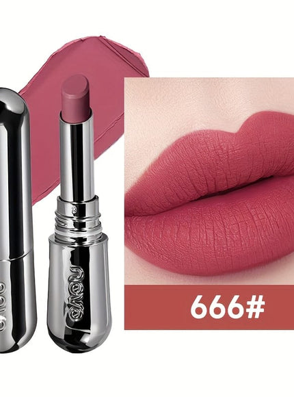 KissICON Royal Purple Novo Longlasting Burgundy Red Matte Lipstick