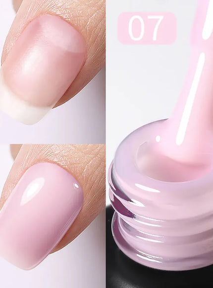 KissICON Rubber Base 07 KissIcon Born Milky Pink Rubber Base Gel 15ml
