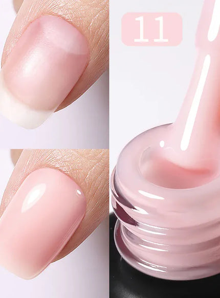 KissICON Rubber Base 11 KissIcon Born Milky Pink Rubber Base Gel 15ml