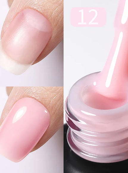 KissICON Rubber Base 12 KissIcon Born Milky Pink Rubber Base Gel 15ml