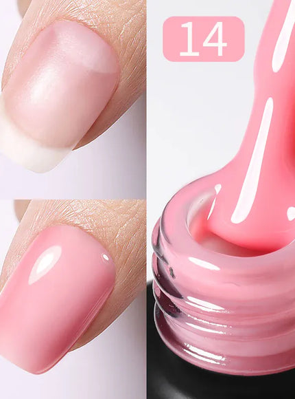 KissICON Rubber Base 14 KissIcon Born Milky Pink Rubber Base Gel 15ml