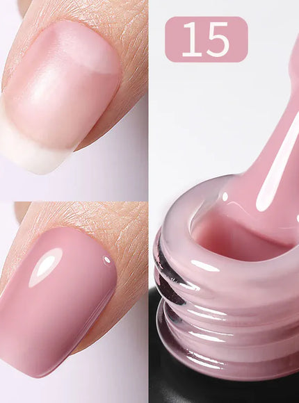 KissICON Rubber Base 15 KissIcon Born Milky Pink Rubber Base Gel 15ml