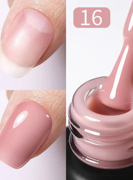 KissICON Rubber Base 16 KissIcon Born Milky Pink Rubber Base Gel 15ml