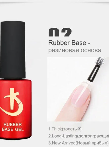 KissICON rubber base KODI JYJ Latest Thick Nail Base Coat 7ml