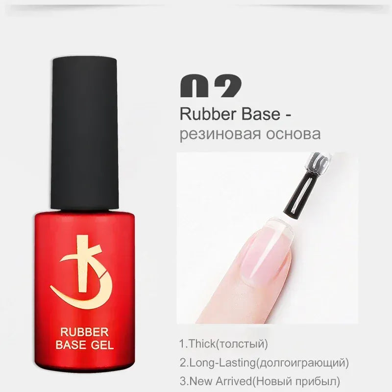 KissICON rubber base KODI JYJ Latest Thick Nail Base Coat 7ml