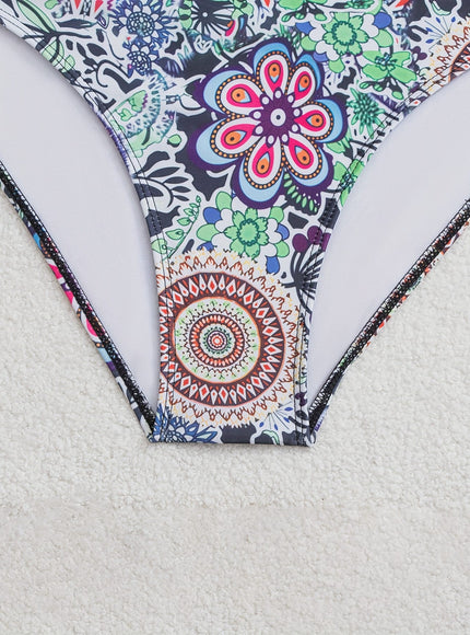 KissICON Ruffled Tummycovering Solid Bikini – Vacation Ready