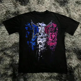 KissICON S / 3 Y2K Tapout Graphic Tee Vintage 90s Summer Streetwear