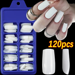 KissICON S-6 KissIcon Pink False Nails Medium Almond Full Gel