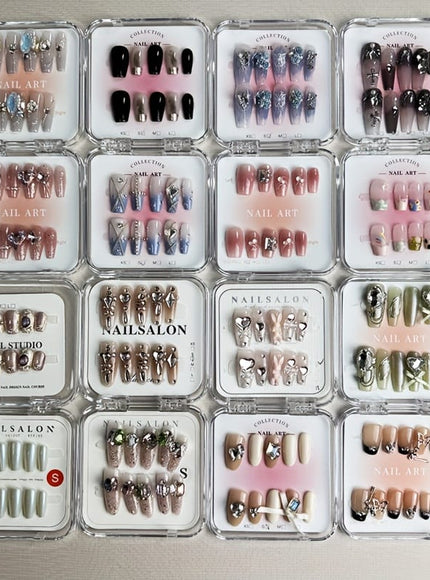 KissICON S Lucky Gift Hand Pressed Nails Set 40Pcs -