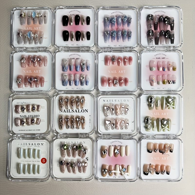 KissICON S Lucky Gift Hand Pressed Nails Set 40Pcs -