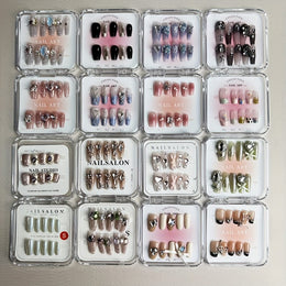 KissICON S Lucky Gift Hand Pressed Nails Set 40Pcs -