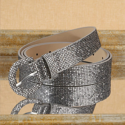 jkthpu-45 S Sparkle  Shine Trendy Glitter Belt for Day to Night